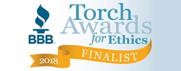 Better Business Bureau Torch Awards for Ethics Finalist
