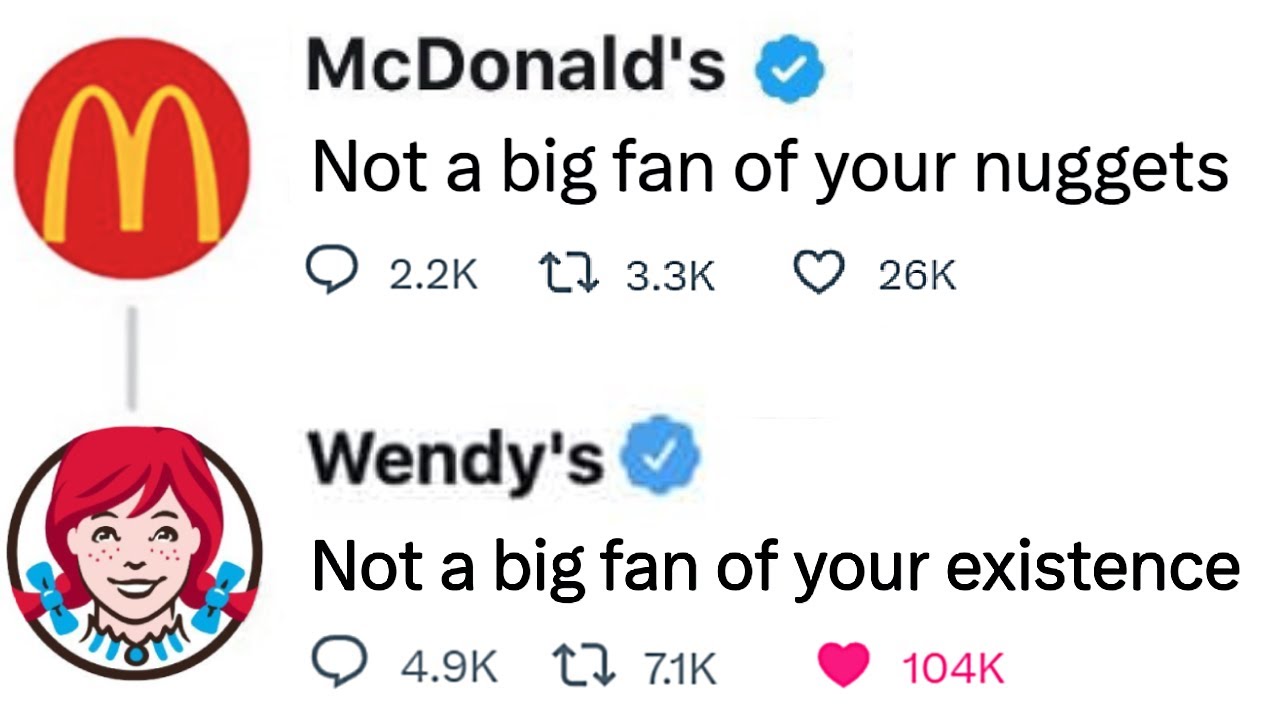 Wendy’s Savage Replies