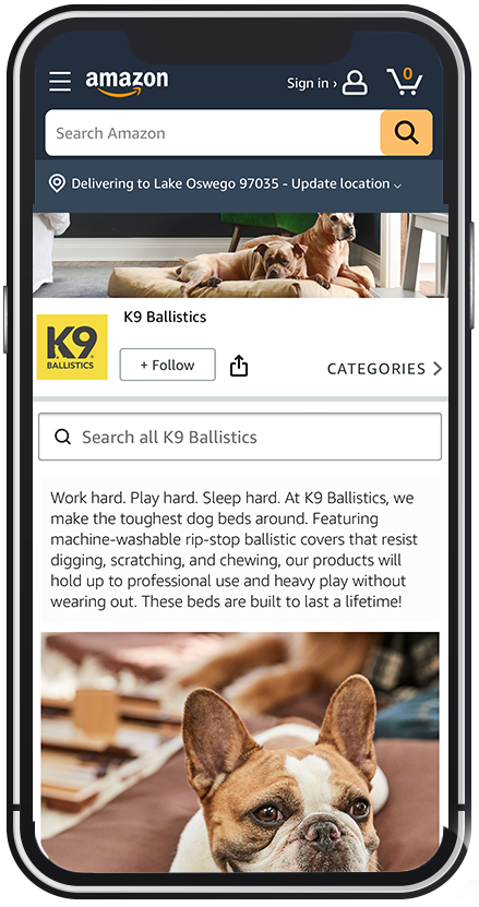 K9 Ballistics - Amazon Storefront