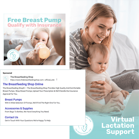 The Breastfeeding Shop - Advertisements