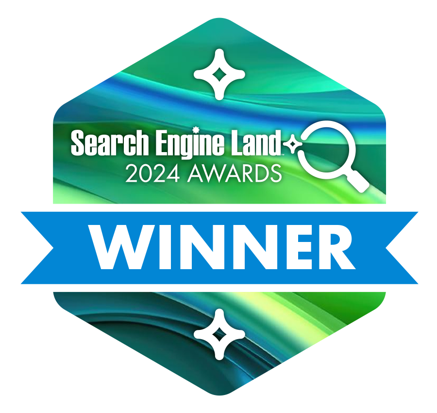 Search Engine Land Awards Winner 2024